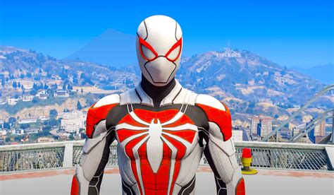 Spider Man PS4 (Armored Advanced Suit) – GTA 5 mod