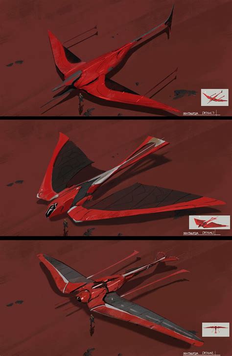 ArtStation - Dune Ornithopter, Logan Feliciano | Space ship concept art ...