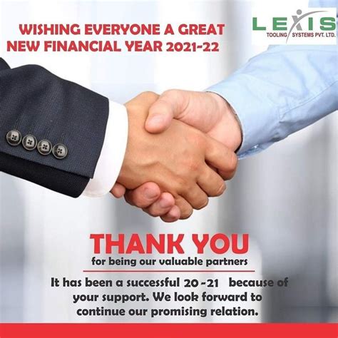 Pin by Lexis Tooling Systems Pvt Ltd on wishes | Financial year end, Wish, Financial news