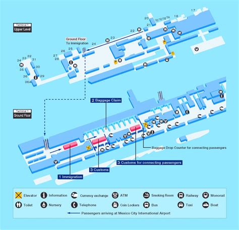 Guide for facilities in Mexico City International Airport | Airport Guide [International] | At ...