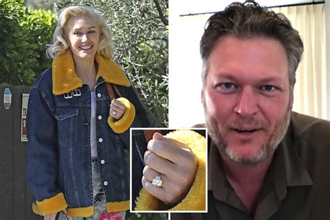 Gwen Stefani shows off $500K engagement ring from Blake Shelton | The ...