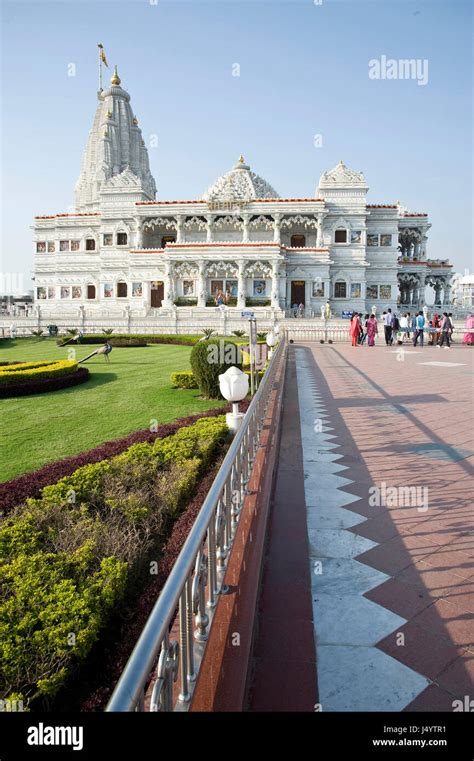 Prem mandir, mathura, uttar pradesh, india, asia Stock Photo - Alamy