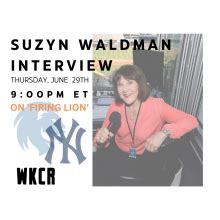 Suzyn Waldman on The Firing Lion 6/29/2023 | WKCR 89.9FM NY