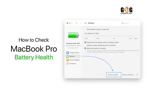 How to Check MacBook Pro Battery Health & Cycle Count