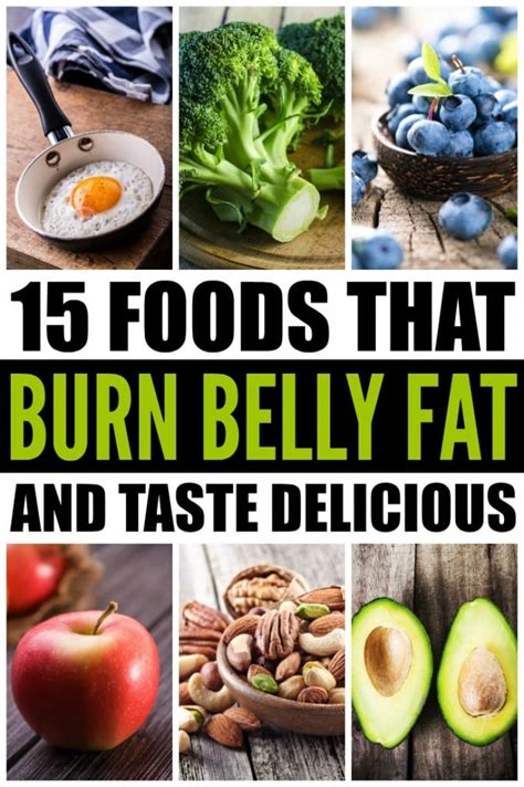 15 Foods That Burn Belly Fat