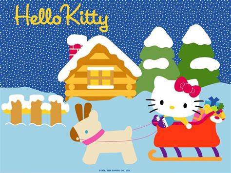 Hello Kitty Winter Wallpapers - Wallpaper Cave