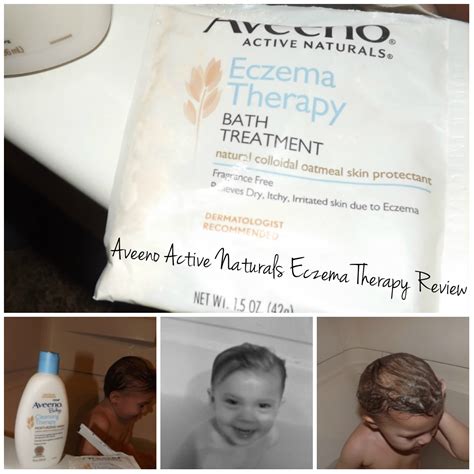 Life According To GreenVics: Aveeno Baby Eczema Therapy Bath Treatment Review