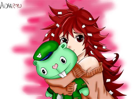 Flaky anime version by AldhaRoku on DeviantArt