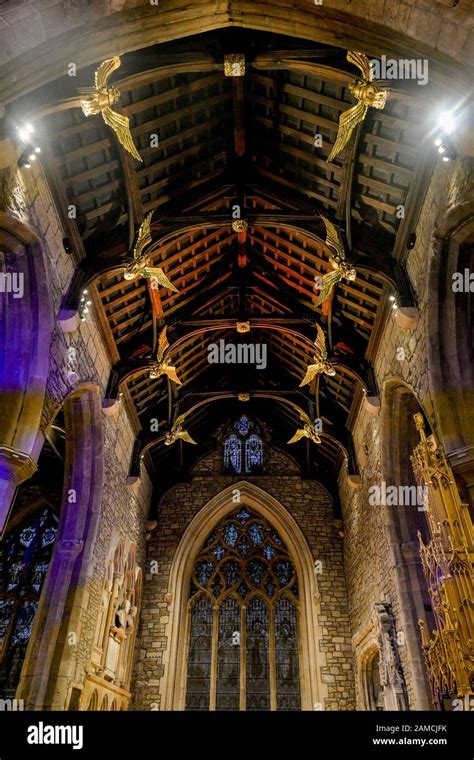 Interior, Sheffield Cathedral, Sheffield, Yorkshire, England, UK Stock Photo - Alamy