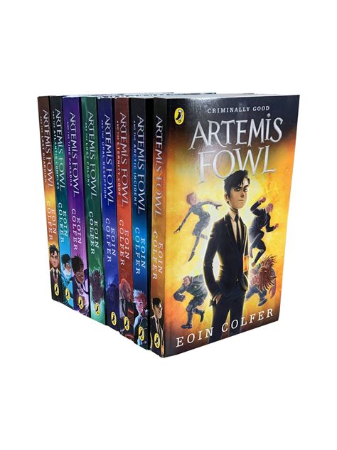 Artemis Fowl Series 8 Book Collection Set by Eoin Colfer — Books4us