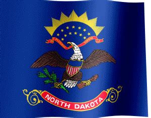 Flag of North Dakota (GIF) - All Waving Flags