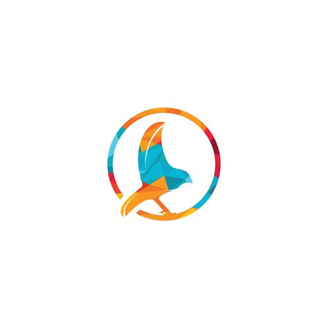 Bird vector logo design template. 11474098 Vector Art at Vecteezy