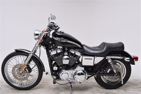 2003 Harley-Davidson® XL1200C Sportster® 1200 Custom (VIVID BLACK), Scott City, Missouri ...