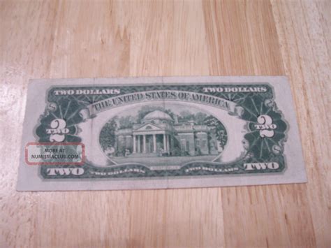 1953c 2 Dollar Bill Red Seal