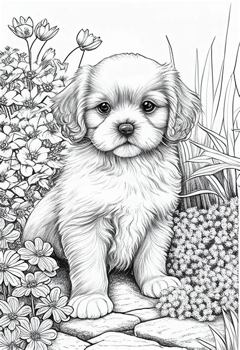 Dogs Realistic Colouring Pages - vrogue.co