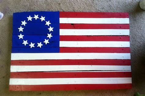 Barn Wood Colonial Flag DIY | Hometalk