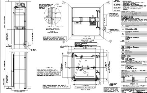 Elevator detail drawing in dwg AutoCAD file. | Detailed drawings ...