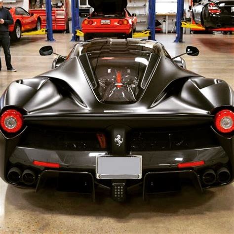 World’s First Matte Black Ferrari LaFerrari Is Superhero Madness ...