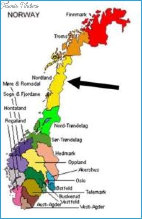 Valdres Norway Map - TravelsFinders.Com