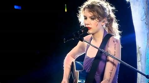 Taylor Swift Speak Now World Tour - Last Kiss - YouTube