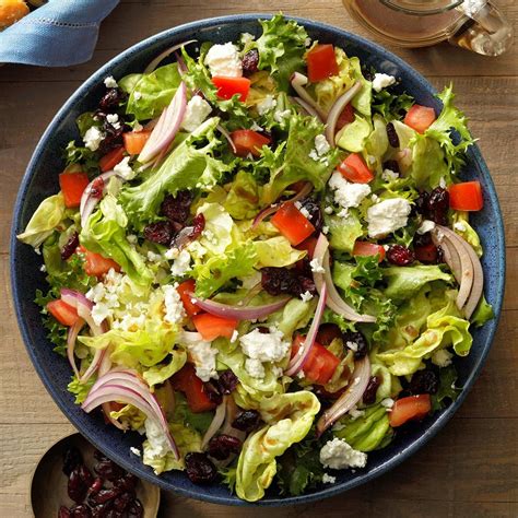 Festive Tossed Salad with Feta Recipe: How to Make It | Taste of Home