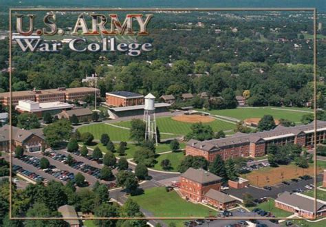 Aerial View U.S. Army War College, Carlisle Barracks, Pennsylvania PA - Postcard | eBay