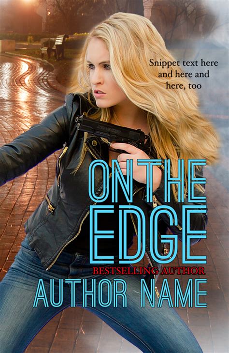 On the Edge – Cover Design by Sheri