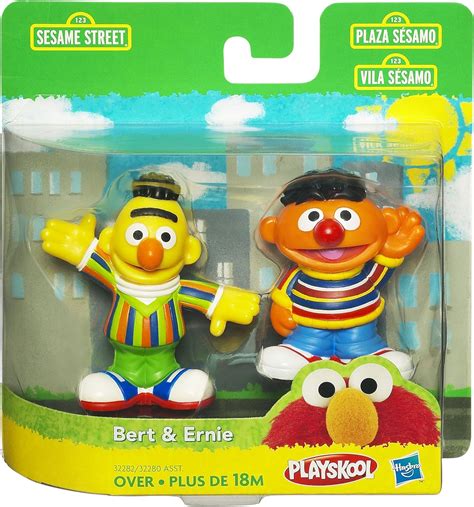 Amazon.com: Sesame Street Bert & Ernie 2 Pack Figure Set : Toys & Games