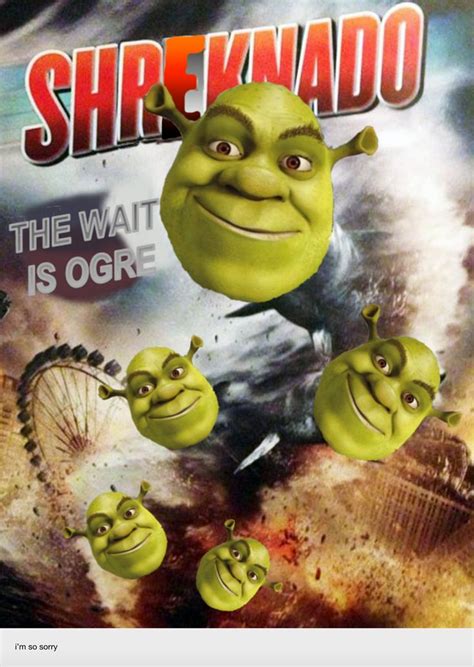 This movie poster: | Shrek memes, Shrek, Stupid funny memes