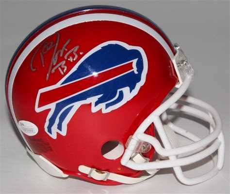 Don Beebe Signed Bills Mini-Helmet (JSA COA) | Pristine Auction