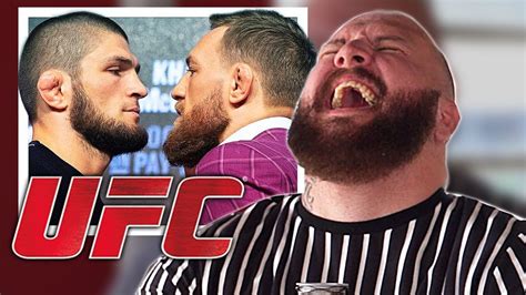 KHABIB vs McGREGOR - Press Conference Reaction - YouTube