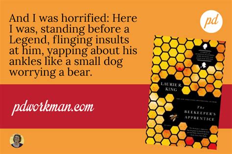 Excerpt from The Beekeeper’s Apprentice - pdworkman.com