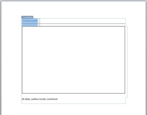 Create a document template for Microsoft Word: Examples