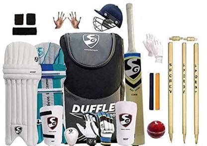 SG Full Cricket KIt With Trycom Stump Size Full( full Adult Cricket Kit ...