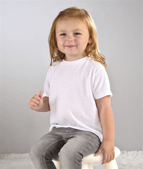 1310 Toddler Polyester T-Shirt, White, 4T - Walmart.com