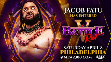 Jacob Fatu Announced For MLW Battle Riot V