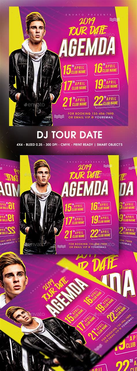 Tour Date Template