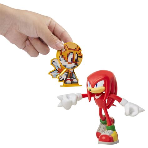 Sonic The Hedgehog - Knuckles w/ accessory - 4 Inch Action Figure - Walmart.com - Walmart.com