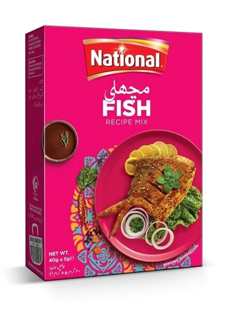 Buy National Fish Recipe Mix 40 gr Online | Carrefour Pakistan