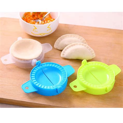 2Pcs New Kitchen Tools Dumpling Jiaozi Maker Device Easy DIY Dumpling Mold kitchen accessories ...