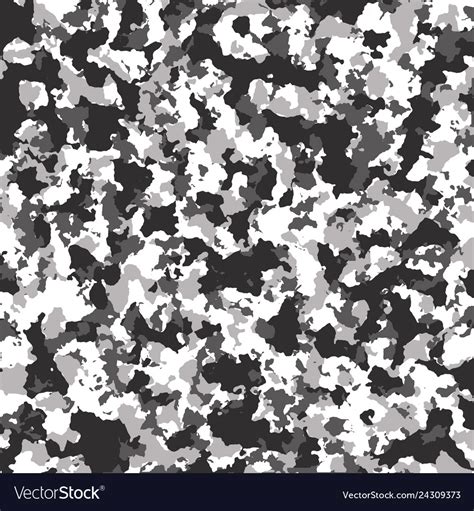 Grey military camouflage background Royalty Free Vector