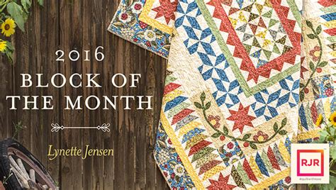 2016 Craftsy Block of the Month | Craftsy