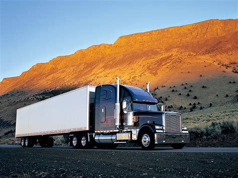 HD wallpaper: Semis, Freightliner, Black and White, Freightliner Trucks, Vehicle | Wallpaper Flare