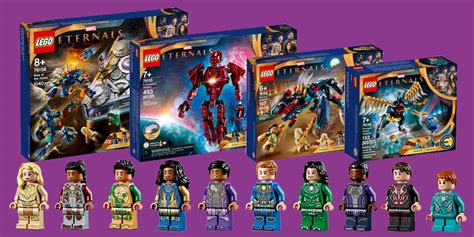 Better Look At LEGO Marvel Eternals Sets - BricksFanz