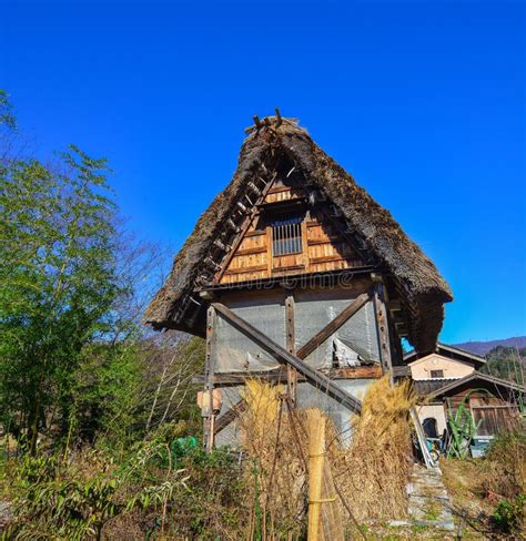 Shirakawa-go Historic Village in Gifu, Japan Stock Image - Image of building, landscape: 107504717