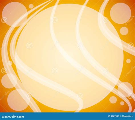 Gold Bubbles Swirls Background Royalty Free Stock Images - Image: 3167649