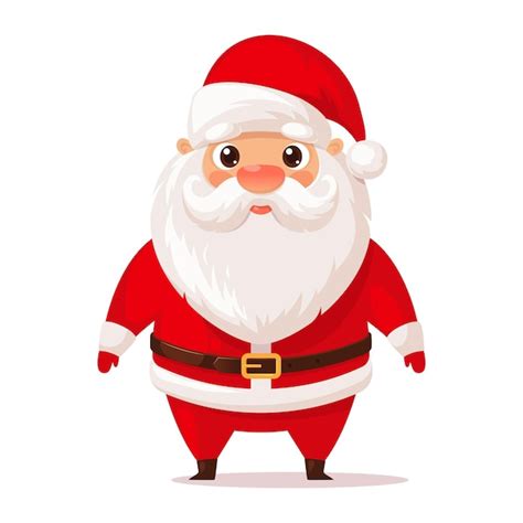 Premium Vector | Cute cartoon santa claus