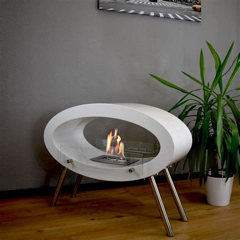 Ethanol standing fireplaces: free-standing for inside & outside ...