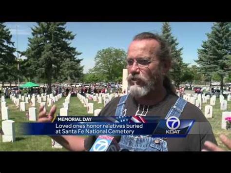 Memorial Day at Santa Fe National Cemetery - YouTube