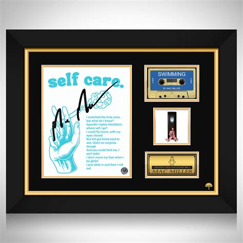 Mac Miller - Self Care Gold Cassette Limited Signature Edition Custom ...